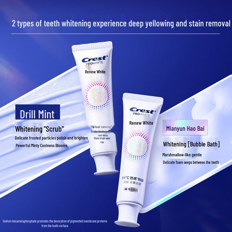 Crest Warming Whitening Toothpaste