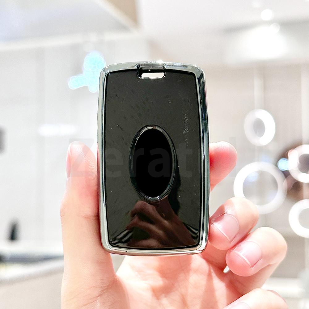 Tpu Shell Fob Car Remote Key Case Cover For Land Rover Velar Evoque Range Rover Sport Freelander2 Discovery Jaguar Xf Xj Xjl Xe