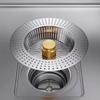 Kitchen Sink Drain Plug Stainless Steels Drain Strainer Bounce Cores Sink Plug Anticlogging Push Type Sink Stoppers