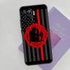 Firefighter Fire Department Fireman Phone Case For Oppo A54 A74 A94 A15 A16 A17 A52 A72 A76 A96 A57 A58 A78 A98 A53S Cover Case