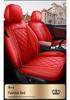 Dr. Jie European Style Full Leather Car Seat Cover - All-Season, Wear-Resistant, Universal Fit
