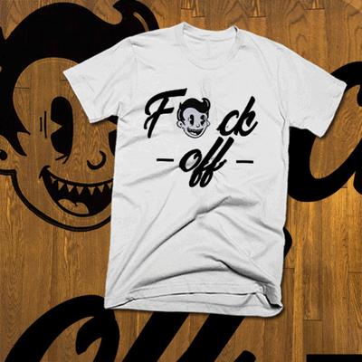 Hip Hop t-shirt Street Hustle F off Boss mobbin Gangster Mobster thug
