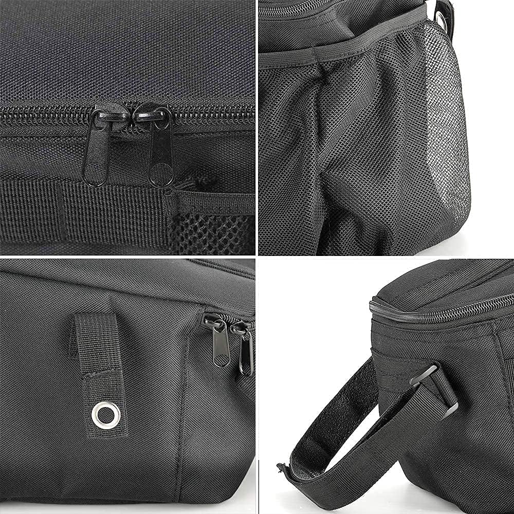 SUNPIE Door Storage Bags Compatible with 2007-2018 JKU 4 Doors Tools Bag Jeep JK Storage Accessories Jeep Wrangler Storage Bag Trunk Organizer Jeep