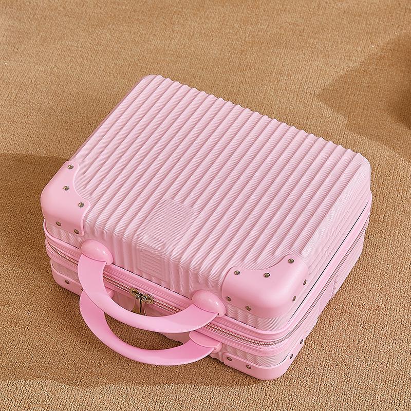 14" Carry-On Suitcase & Travel Organizer, Large Capacity 16" Lightweight Makeup Bag & Toolbox.