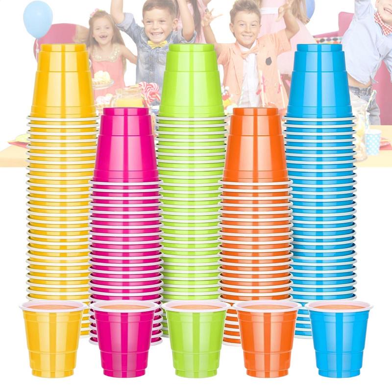 Schnapsgläser für Hochzeit Probiergläser Set mit 200 Stück 2oz Kleine Behälter für Gewürze Whiskey Wodka für Bar Geburtstag Probe