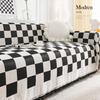 INS Style Sofa Cover Cloth Chess and Card Grid Sofa Cover Towel Simple Modern All-Inclusive Universal Sofa Cover Sofa Cover Towel
