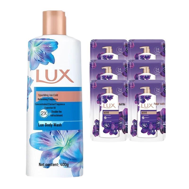LUX Shiny Icy Fragrance Shower Gel