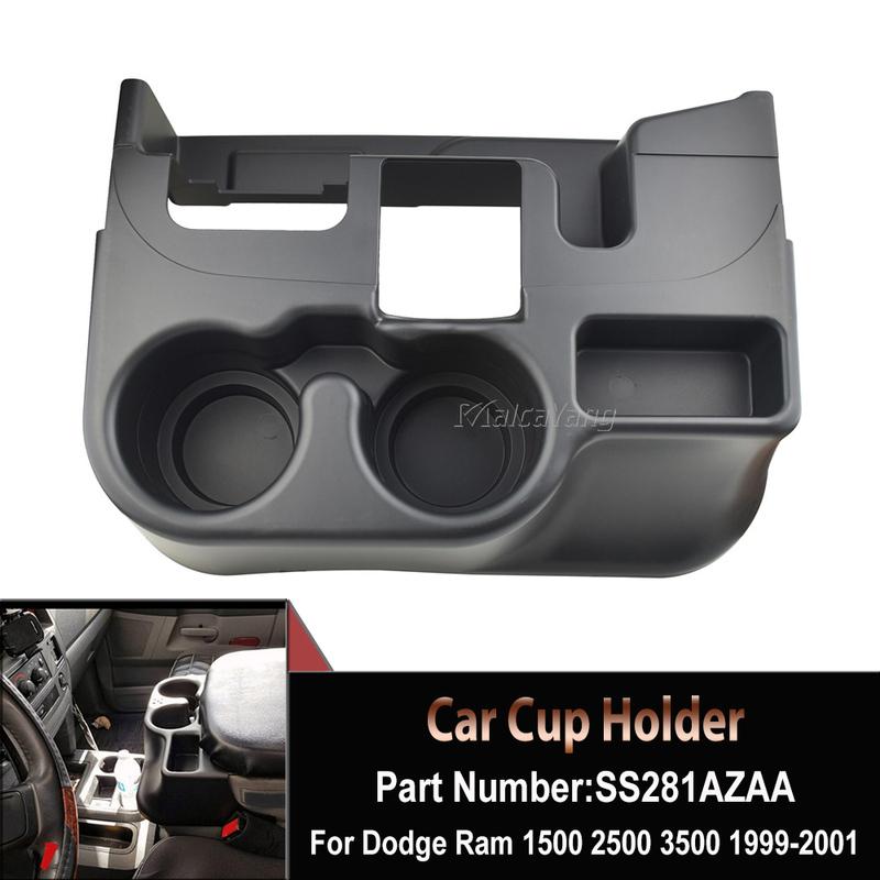 Car Center Console Water Cup Beverage Bottle Holder Coin Tray For Dodge Ram 1500 2500 3500 2003-2012 SS281AZAA,41019 Auto Parts