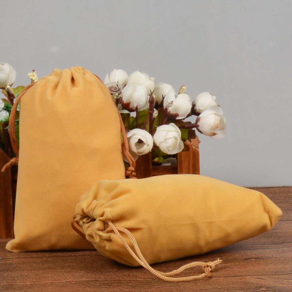 Velvet Drawstring Jewelry & Earphone Storage Bag