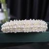Large Pearl Headbands Baroque Women Hairbands Headwear Bridal Hair Hoop  Party