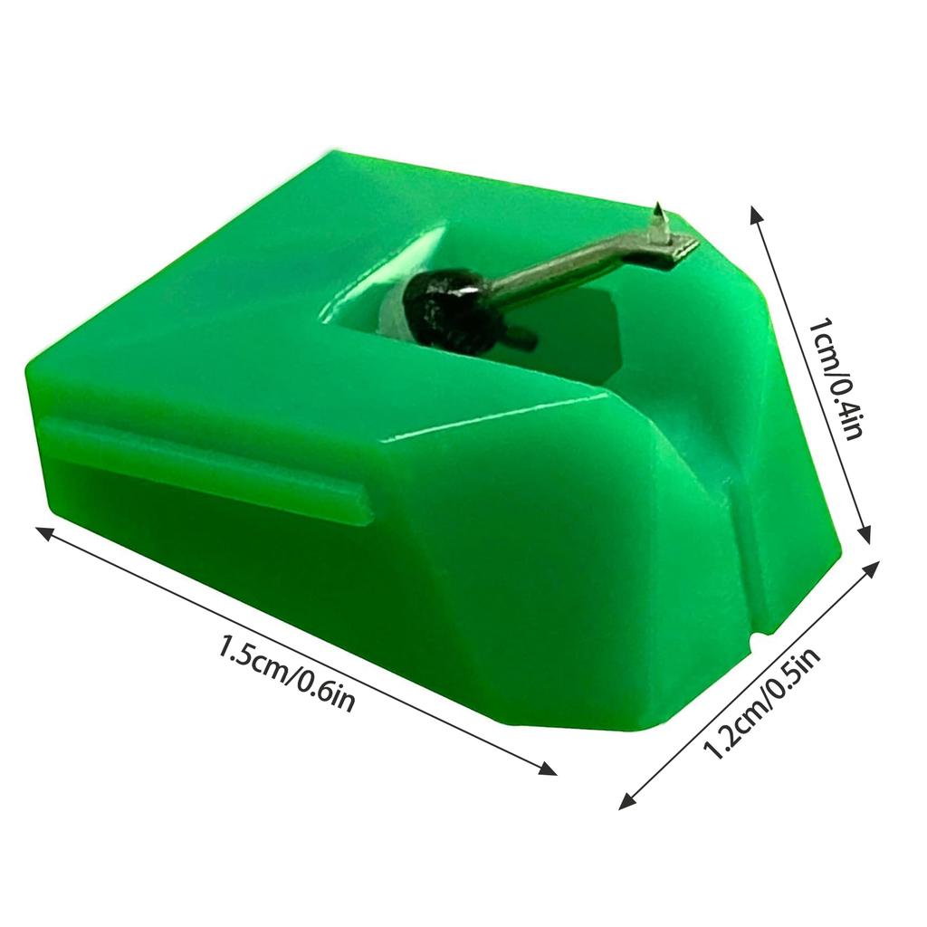 Turntable Needle Diamond Styluses with Cleaner Phonograph Maintenance Part Plastic Record Player Needle for VMN95ML