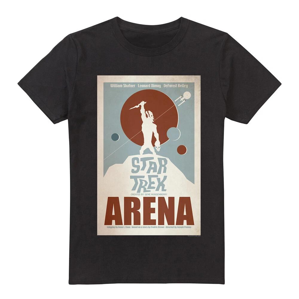Star Trek Tos Episode 18 100% Cotton T-shirt Mens Tees Top S-2XL, Black L