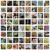 120 Romantic Flower Bouquet Stickers for Journals, DIY Stationery, Phone & Notebook Decoration