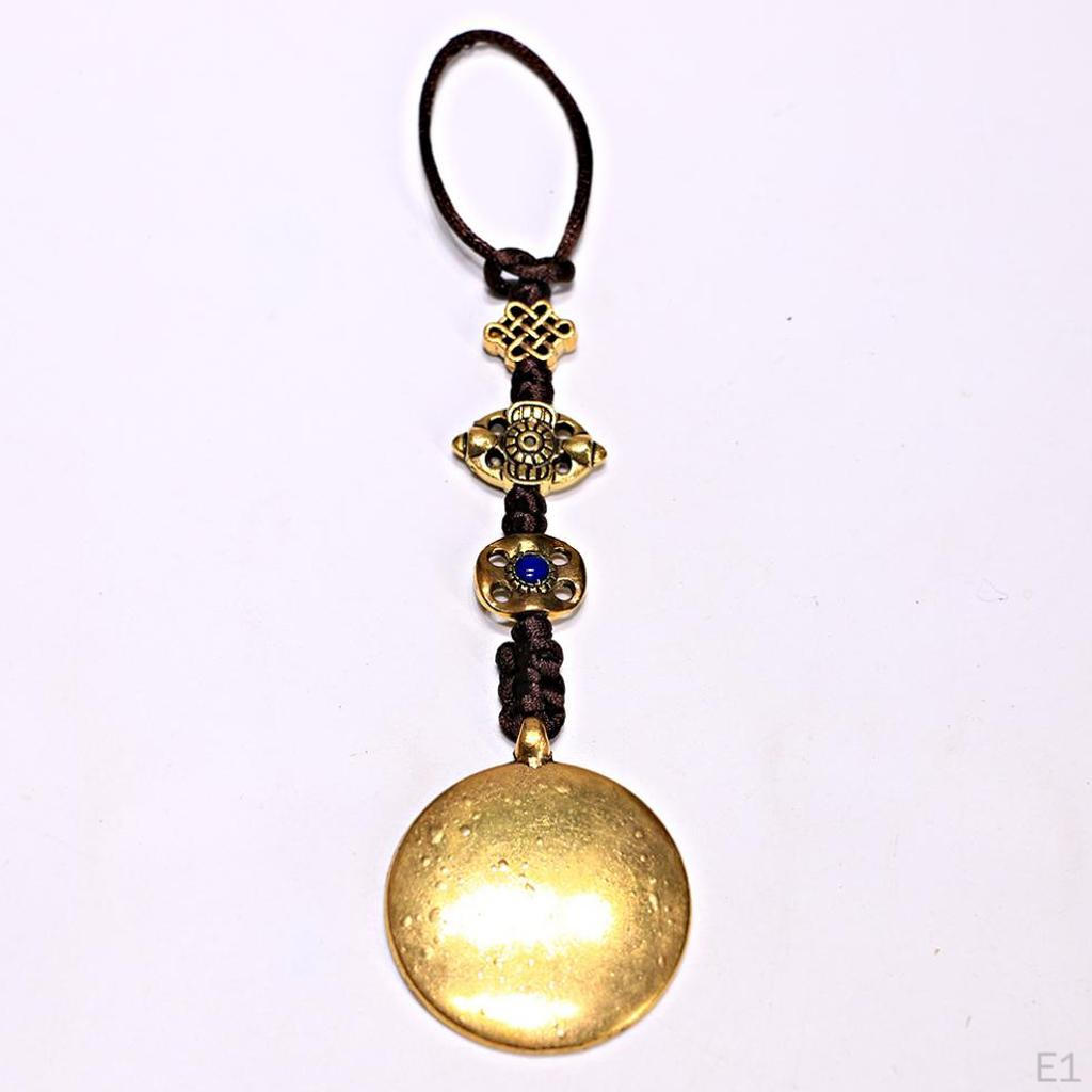 Copper Amulet Hanging Decor Necklace Gift - 1.3inch Diameter