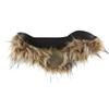 Trendy Adjustable Belt Autumn Winter Versatile PU Leather Waist Band for Women with Unique Metal Buckle Furry Decors