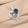 London Blue Topaz 925 Sterling Silver Jewelry, Handmade Gorgeous Silver Pendant, Topaz Gemstone Jewelry For Love