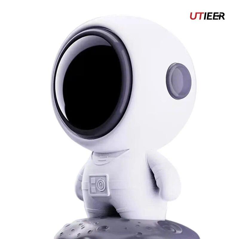 

Astronaut Bluetooth Audio Astronaut High-definition Portable Dual Gang Small Steel Cannon Desktop Decoration Bluetooth Speaker Speaker only not package