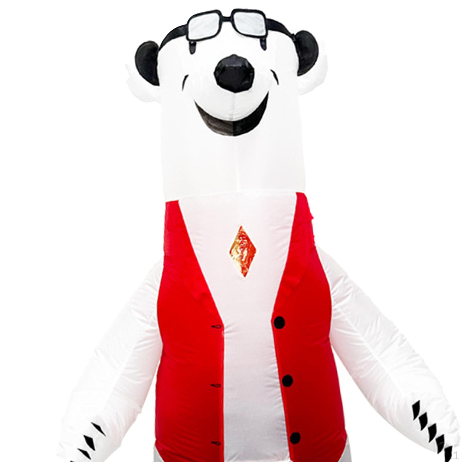 Надувной костюм медведя для сценического шоу — фото 2