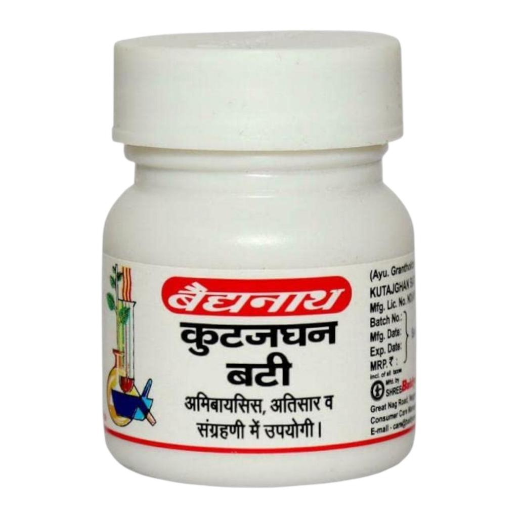 Baidyanath Asli Ayurved Kutajghan Bati 40 Tablets Pack Of 3 Natural Digestive Support Supplement