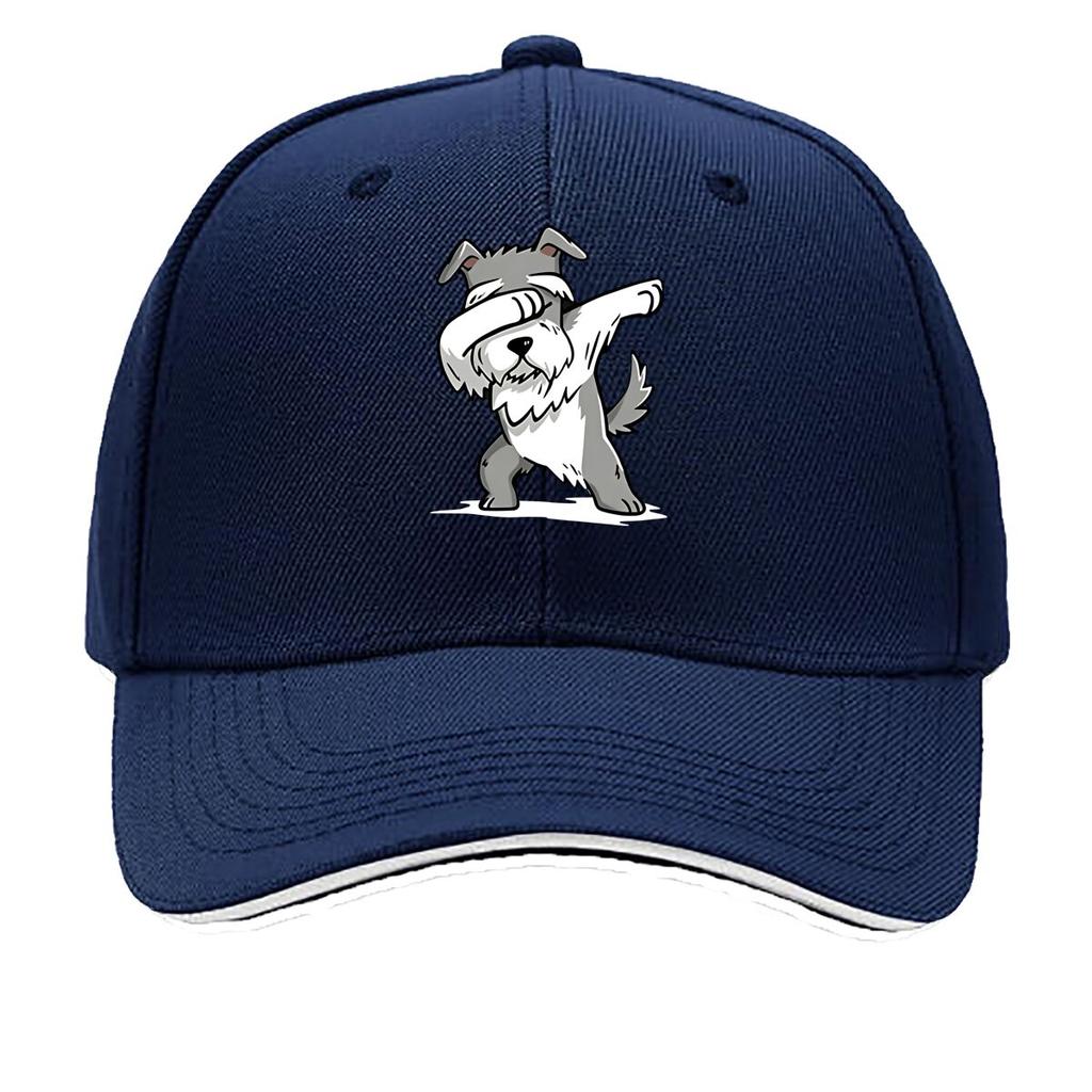 Cool and Handsome Ancient and Quirky Shirary Dog Print Baseball Cap  Curved Brim Cap Outdoor Sandwich Baseball Cap