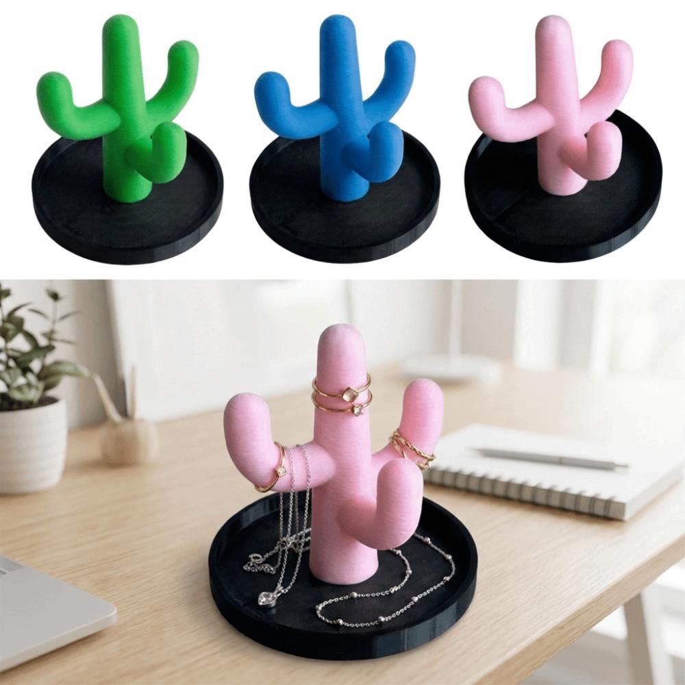 Creative Jewelry Storage Tray Funny Bracelets Organizer Cute Mini Key Tray  Ring Display