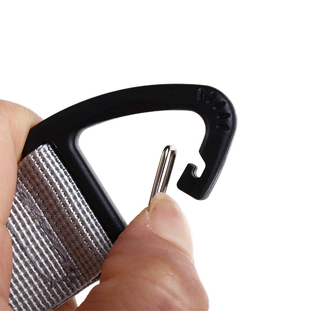 Luggage Travel Hat Clip Adjustable Bag Strap Elastic Hat Clip Backpack Key Hook Straw Hat Clip