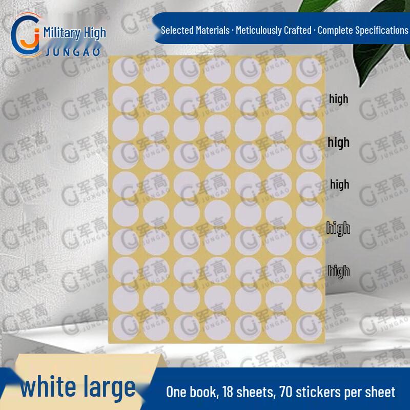 Self-Adhesive Round Target Repair Patches