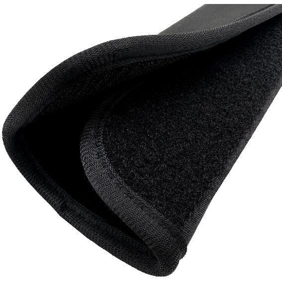 Wanty® 1 Pair of 2 Black Color Neoprene Multipurpose Comfort Shoulder Strap Pads Shoulder Cushion Pad Protector for Laptop/Travel