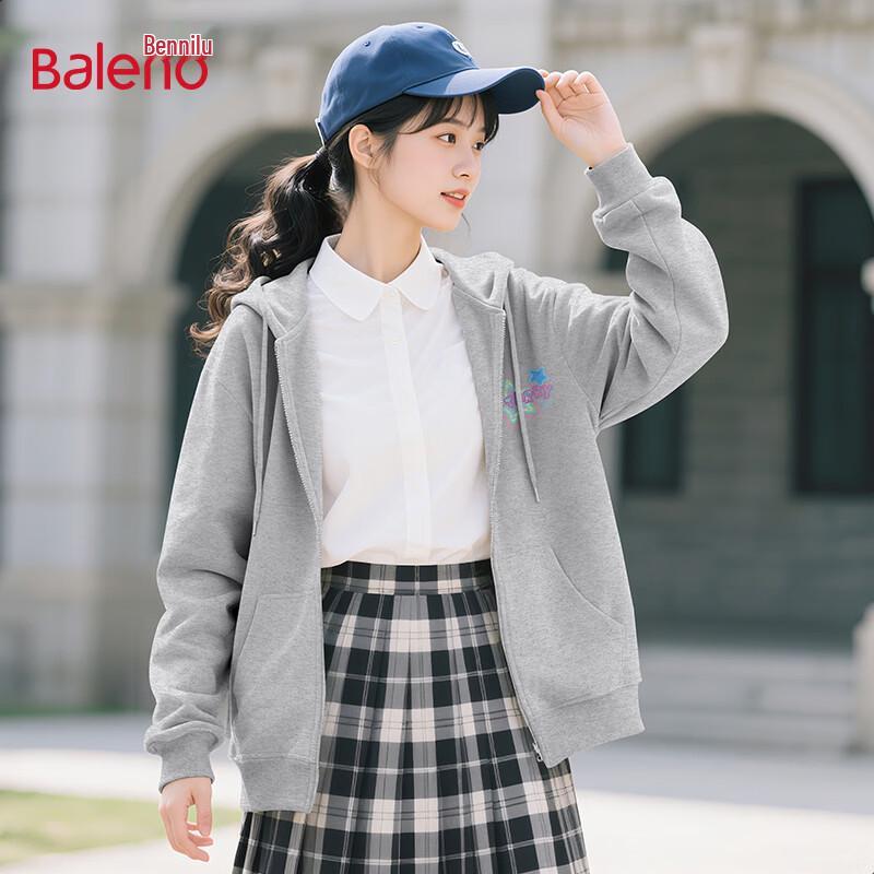 Baleno Women's Hooded Zip-Up Sweatshirt