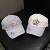 New Two-dimensional Animation Girl Star Letter Embroidery Curved Brim Cap Men and Women Daily Sunshade Versatile