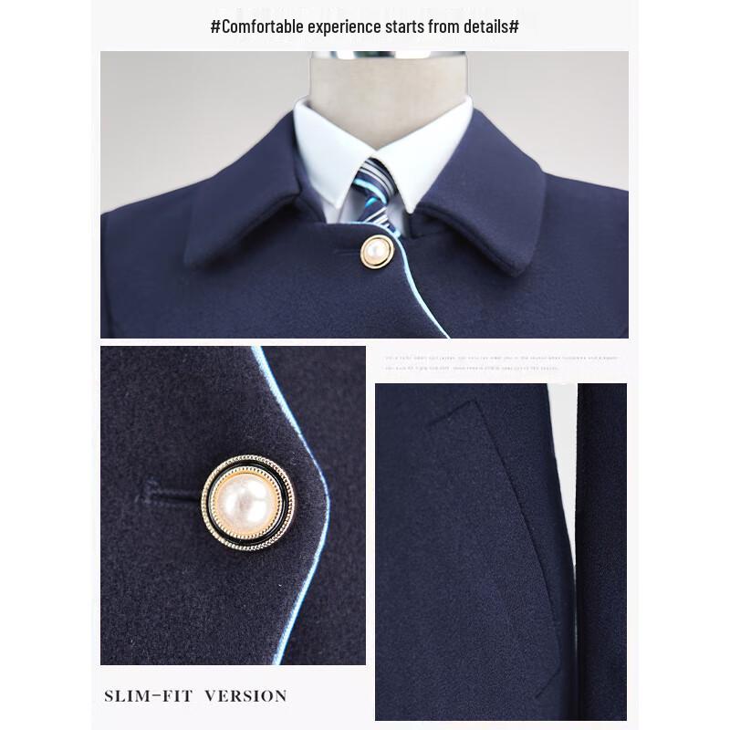 TLUOMAN Women's Autumn/Winter Padded Wool Blend Coat