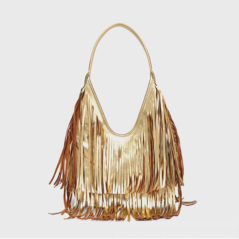 Borsa alla Moda - Borsa a Shopper Casual - Borsa a Tracolla da Donna di Grande Capacità