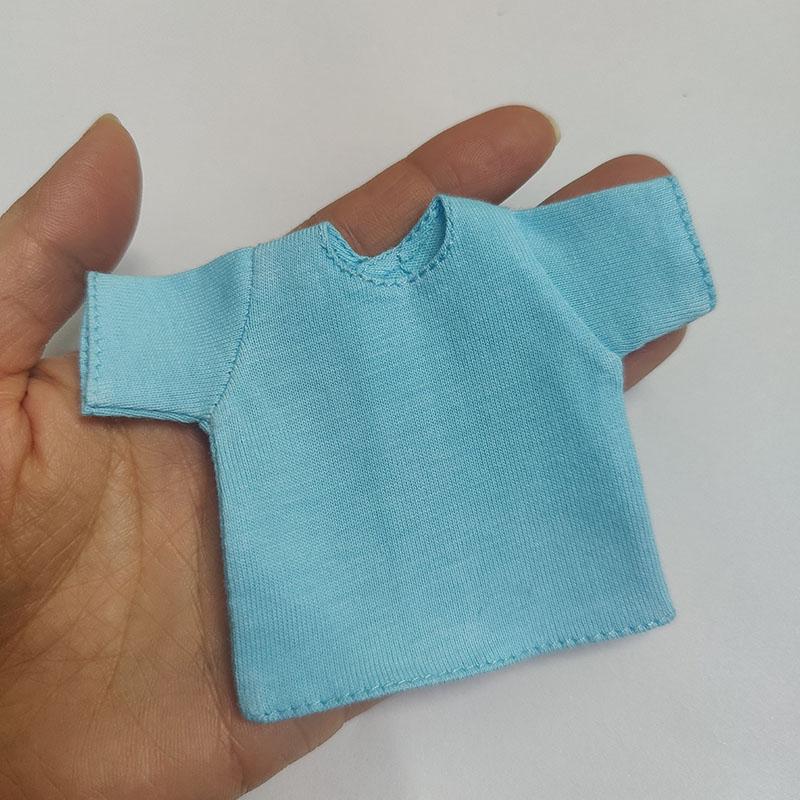 1 SZTUKA T-shirt dla lalki 1/6 dla blyth Codzienne ubrania koszulki barbi dla Licca, Azone, kurhn Akcesoria do koszulek dla lalek