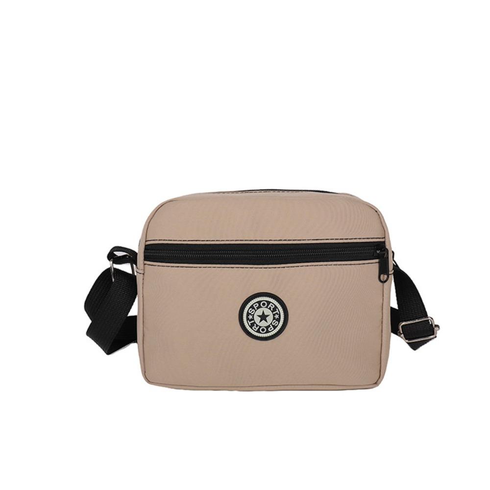 Multi-functional Zipper Crossbody Bag Niche Design Small Phone Bag Vintage Shoulder Bag  Girls