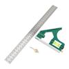 Multi Functional 300mm Combination Square Angle Ruler 45 90 Degree With Bubble Level