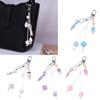 Cute Bag Charm Pendant Keyring Scissors,Pencil Braided Rope Keychain Bag Charm for Backpack Purse Handbag Decoration