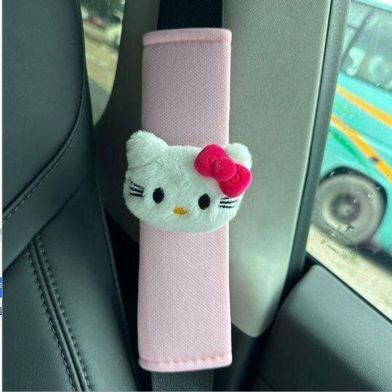 

Cute Piglet Car Seatbelt Shoulder Pad Anti-Wear Clothing Car Accessory for All Seasons High-End Feel Seatbelt Cover for Women Seatbelt Shoulder Pad - Non-Inflatable Peppa Pig