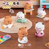 New Genuine  Cute Panda Yier And Bubu Couple Daily Series V3 Anime Kawaii Figure Trendy Home Decor Collectible Toy Gift