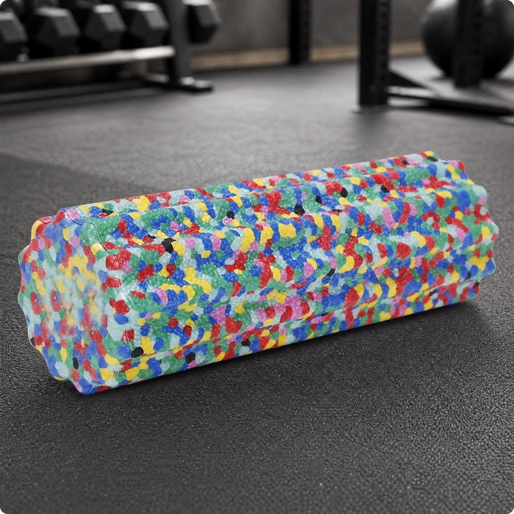 Textured Ethylene Propylene Rubber Foam Roller Long-Lasting Handheld Massage