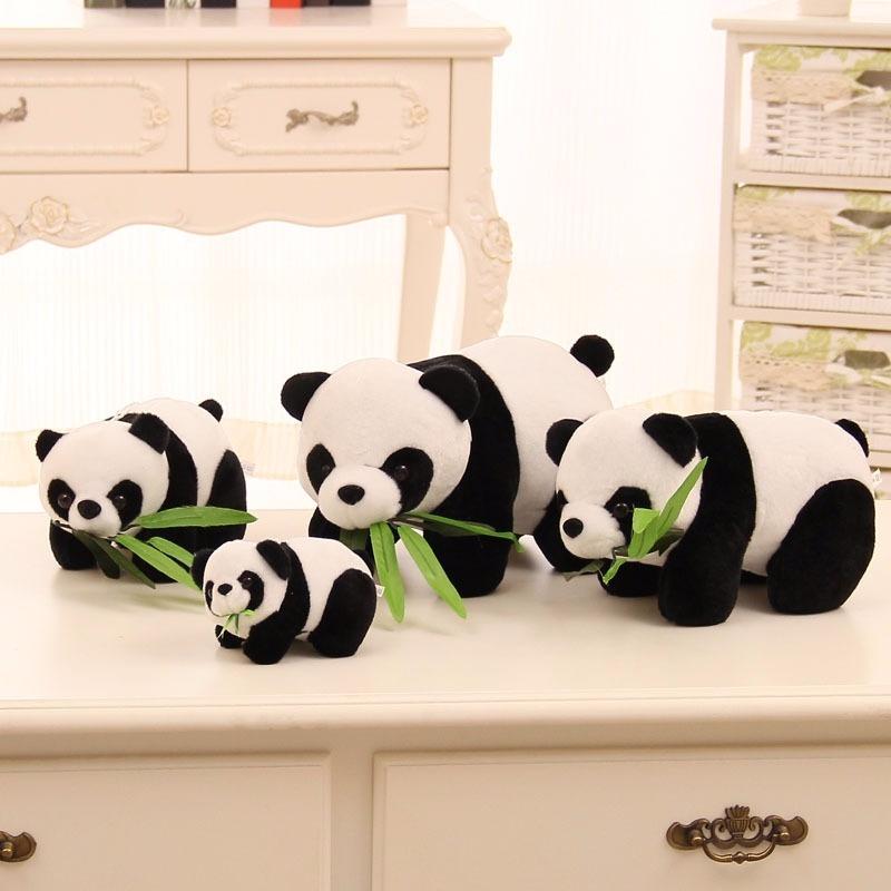 15 см прекрасная панда бамбуковый чучело медведя животное плюшевая детская игрушка мягкая — фото 5