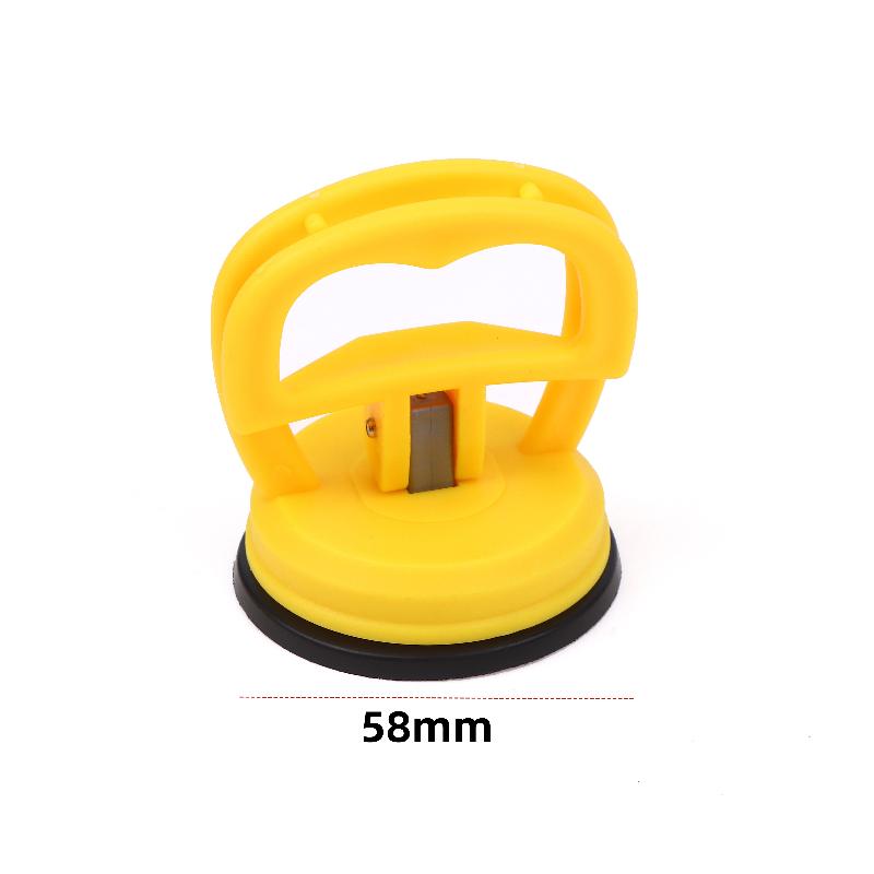 

1 шт. 58/118 мм Инструмент-присоска для ремонта автомобиля Присоска Вытягиватель вмятин Тяговый инструмент для кузовных панелей Инструмент-присоска Подходит для небольших вмятин 58MM Yellow