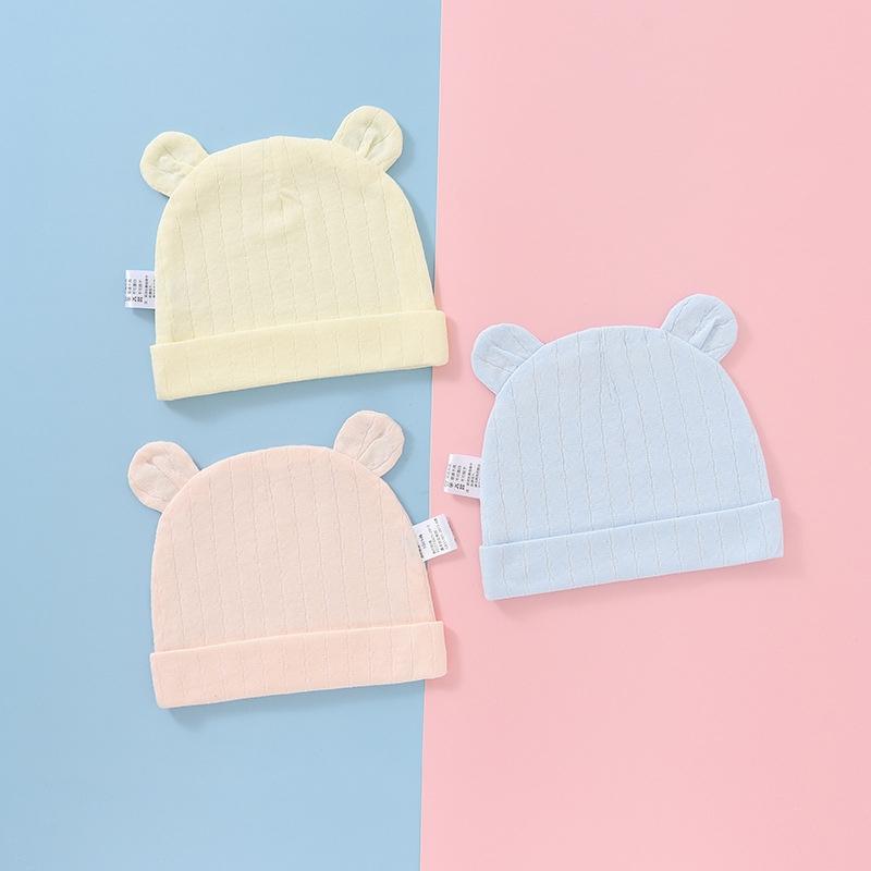 Kleinkind Beanie Mütze Baumwollmütze Dünne Beanie Einlagig für Kleinkind Indoor-Outdoor-Aktivitäten Kleine Jungen Mädchen Beanie Mütze