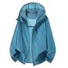 Men Women Couple UPF 50+ Lightweight Sun Protection Jacket Lightweight Breathable Outdoor Hiking Fishing Windproof Coat