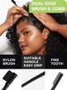 3pcs Slick Back Hair Brush Set With Edge Brush Hair Brush Rat Tail Comb Teasing Brush For Smoothing Hair & Flyaways,Hair Brush,Comb,Hair Tools,