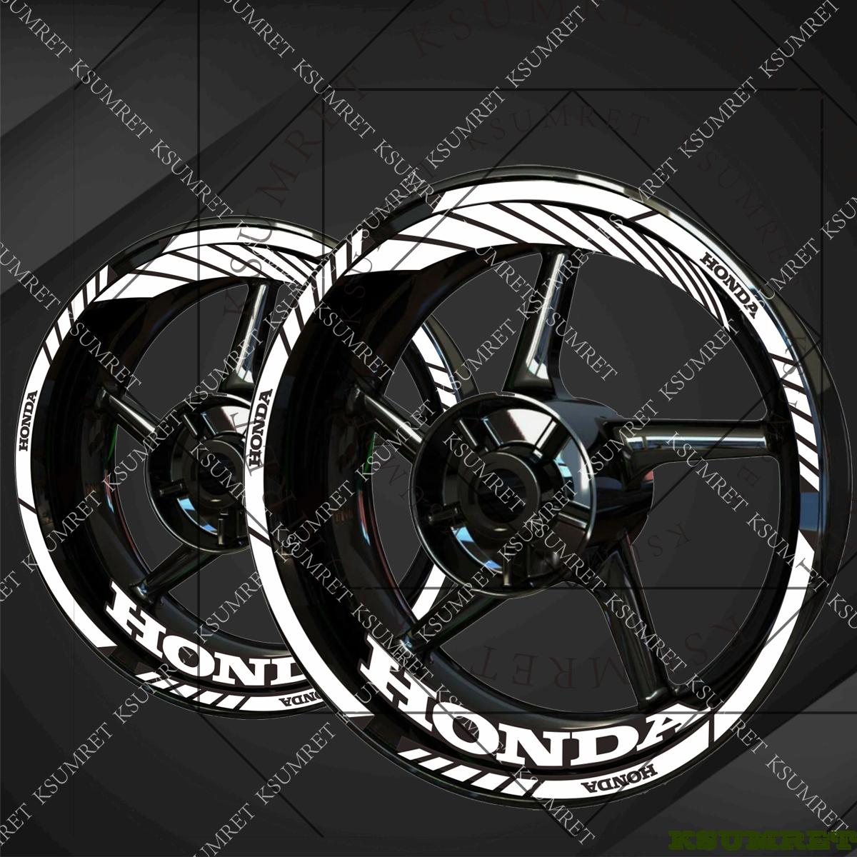 For Honda Motorcycle Wheel Sticker Rim Decal