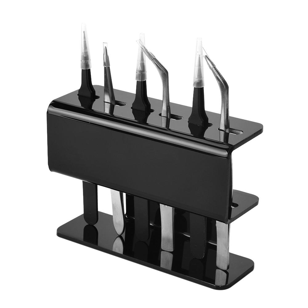 Tweezer Holder Eyelash Extension Tweezer Stand Acrylic Tweezers Shelf