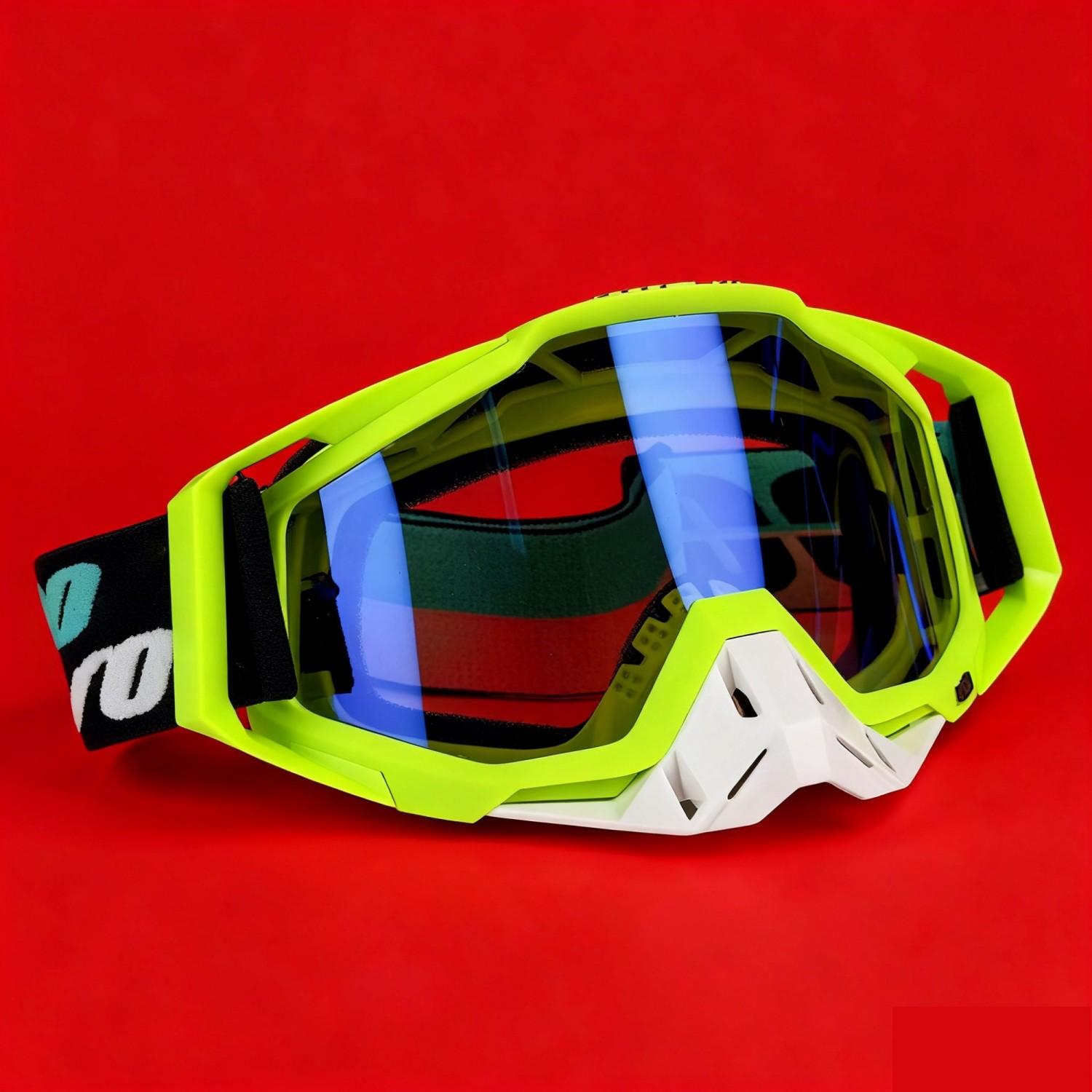 

Unisex Motorcycle Goggles Anti Fog Windproof Riding Glasses for Men Women Motocross Dirt Bike ATV MX MTB Ski