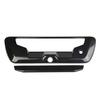 Carbon Fiber Style Car Rear Tailgate Trunk Door Handle Trim For Nissan Frontier