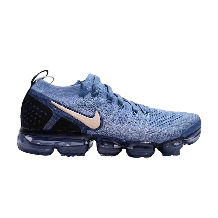 

Женские кроссовки Nike Air VaporMax 2 Flyknit Work Blue Grey Crimson-Tint 942843-401