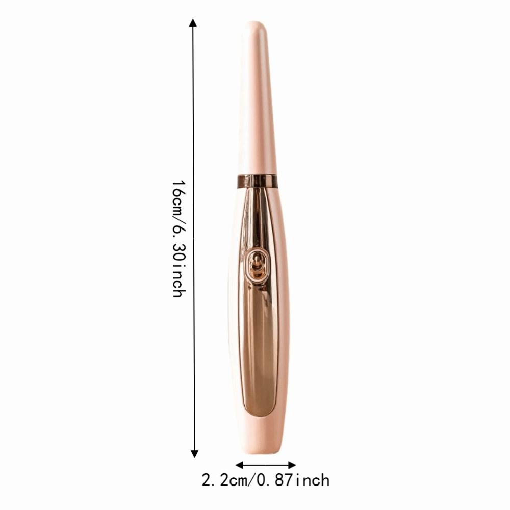 USB Port Rechargeable Heated Eyelash Curler Portable, Eyelash Curling Machine for All Eye Shapes